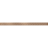 Mexen Flat M12 Linear Drain Cover 100 cm, Brushed Copper - 1C21100