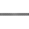 Mexen Flat M12 Cover for Linear Drain 50 cm, Brushed Gun Gray - 1E21050