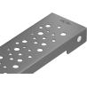 Mexen Flat M12 Cover for Linear Drain 70 cm, Brushed Gun Gray - 1E21070