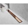 Mexen Flat M13 cover 2-in-1 for linear drain 50 cm, rose gold - 1619050