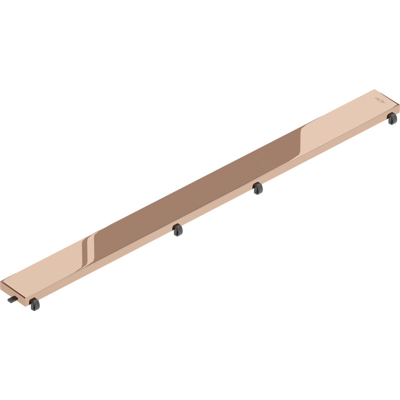 Mexen Flat M13 2-in-1 Cover for Linear Drain 60 cm, Rose Gold - 1619060