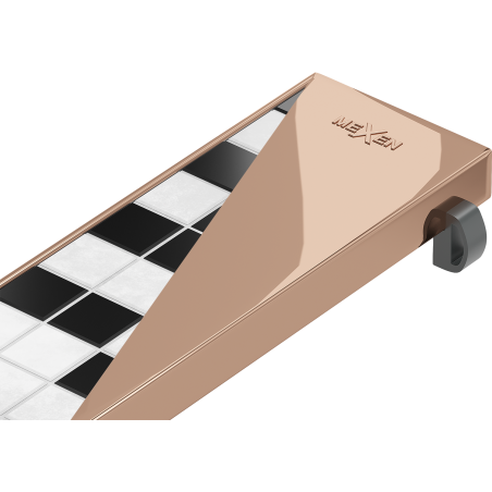 Mexen Flat M13 Cover 2-in-1 for Linear Drain 100 cm, Rose Gold - 1619100