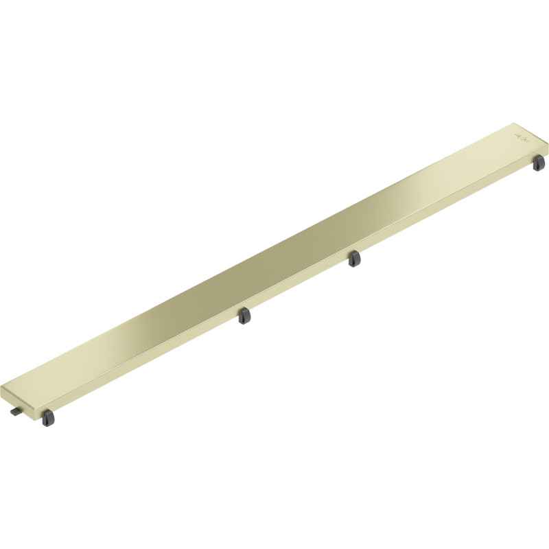 Mexen Flat M13 2-in-1 Cover for Linear Drain 60 cm, Brushed Gold - 1A19060