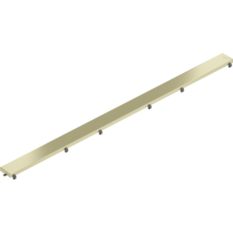 Mexen Flat M13 2-in-1 Cover for Linear Drain 90 cm, Brushed Gold - 1A19090