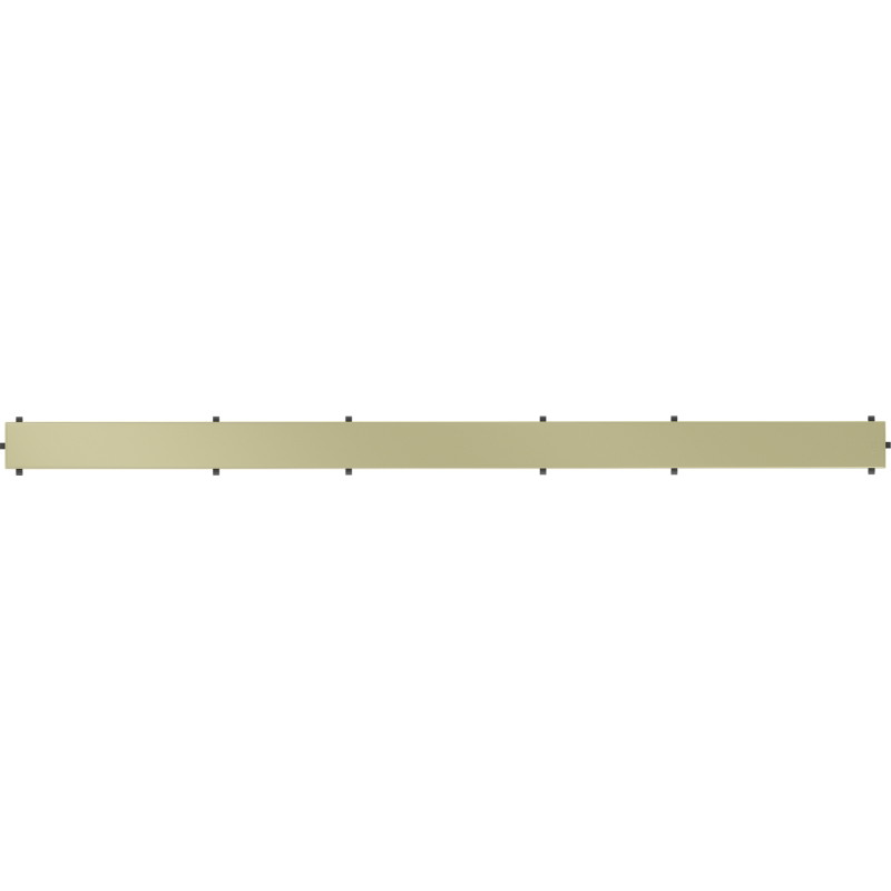 Mexen Flat M13 2-in-1 Cover for Linear Drain 90 cm, Brushed Gold - 1A19090