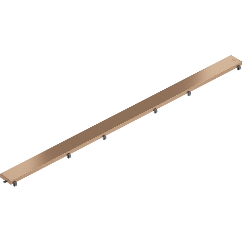 Mexen Flat M13 2-in-1 Cover for Linear Drain 80 cm, Brushed Copper - 1C19080