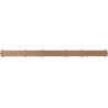 Mexen Flat M13 2-in-1 Cover for Linear Drain 80 cm, Brushed Copper - 1C19080