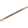 Mexen Flat M13 2-in-1 Cover for Linear Drain 100 cm, Brushed Copper - 1C19100