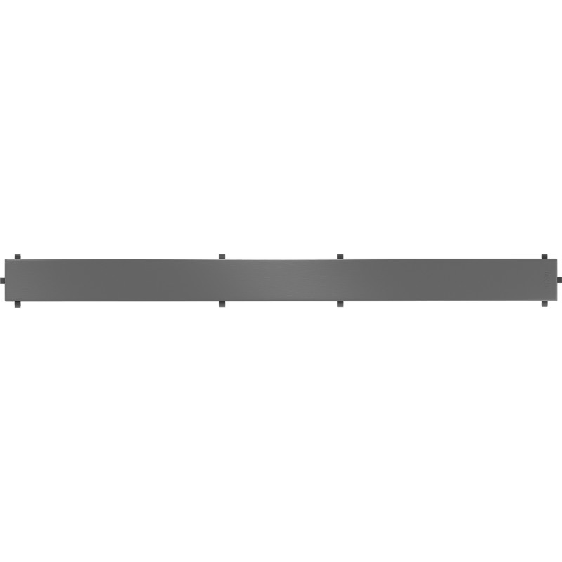 Mexen Flat M13 mask 2-in-1 for linear drain 50 cm, gun gray brushed - 1E19050