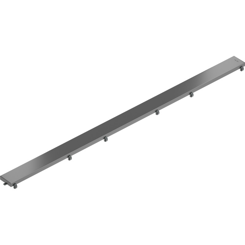 Mexen Flat M13 2-in-1 cover for linear drain 90 cm, brushed gun gray - 1E19090
