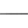 Mexen Flat M13 2-in-1 cover for linear drain 90 cm, brushed gun gray - 1E19090