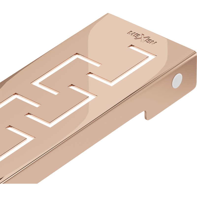 Mexen Flat M15 cover plate for linear drain 90 cm, rose gold - 1624090