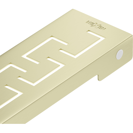 Mexen Flat M15 Grate Cover for Linear Drain 50 cm, Brushed Gold - 1A24050