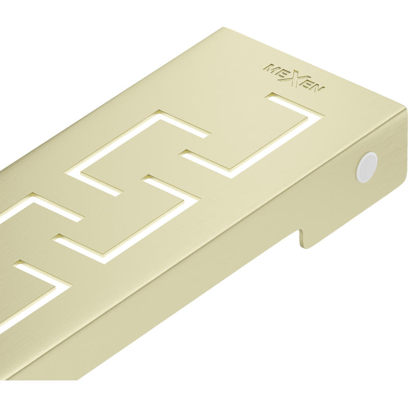 Mexen Flat M15 cover for linear drain 80 cm, brushed gold - 1A24080