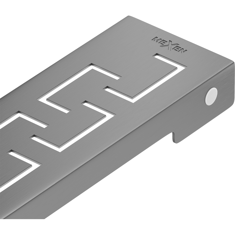 Mexen Flat M15 cover for linear drain 70 cm, brushed gun gray - 1E24070