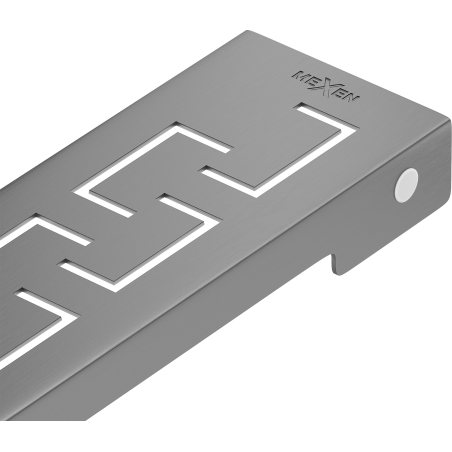 Mexen Flat M15 Cover for Linear Drain 70 cm, Gun Gray Brushed - 1E24070