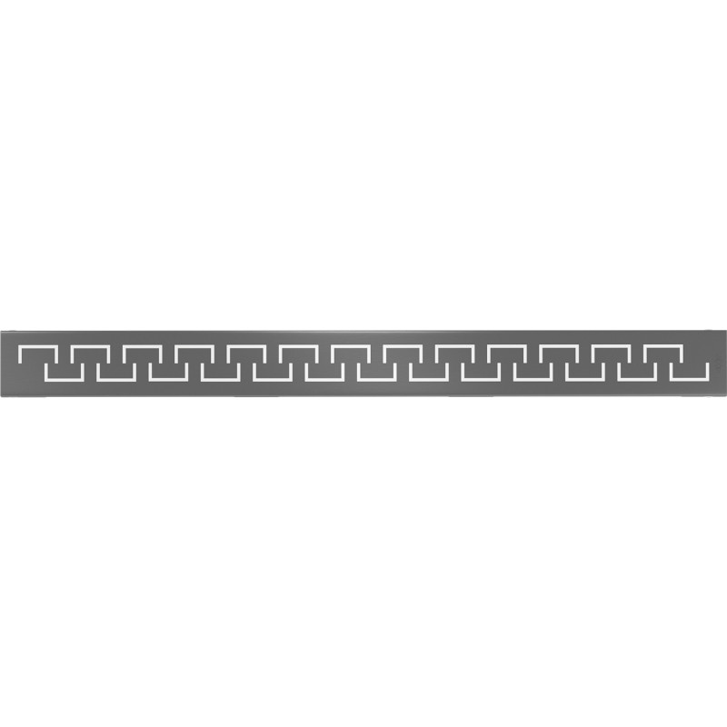 Mexen Flat M15 Cover for Linear Drain 70 cm, Gun Gray Brushed - 1E24070
