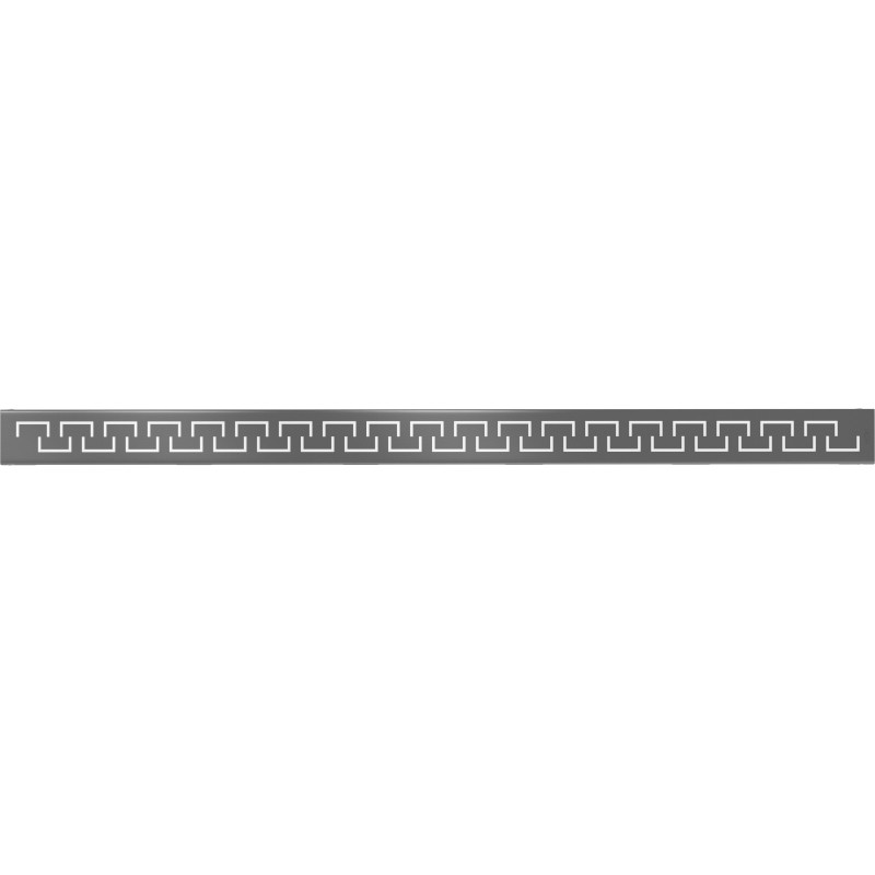 Mexen Flat M15 cover for linear drain 90 cm, gun gray brushed - 1E24090