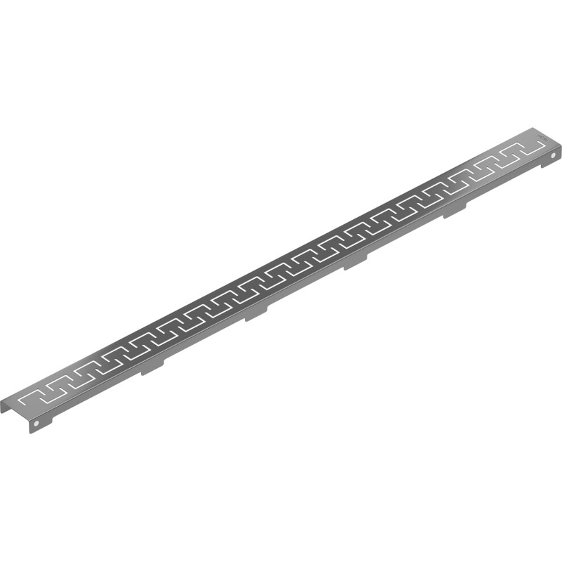 Mexen Flat M15 Cover for Linear Drain 100 cm, Brushed Gun Gray - 1E24100