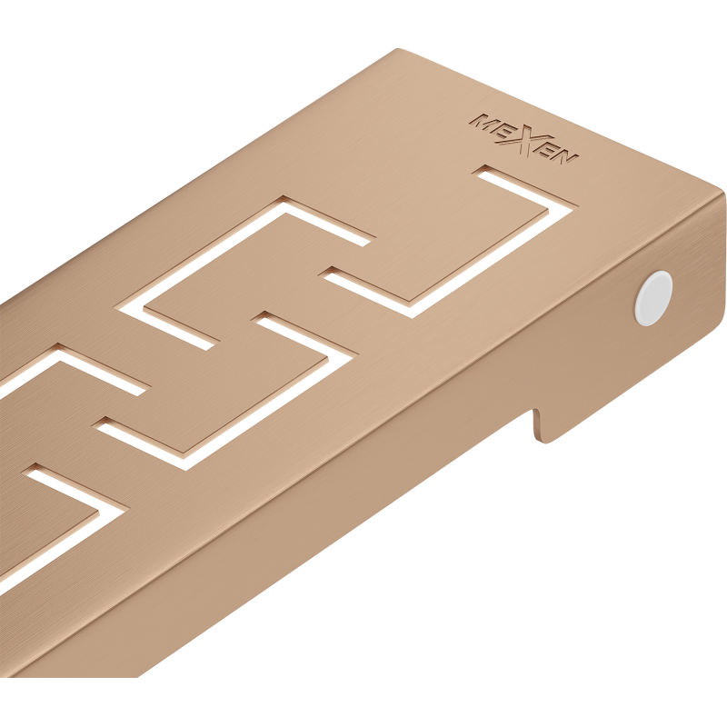 Mexen Flat M15 cover for linear drain 70 cm, brushed copper - 1C24070