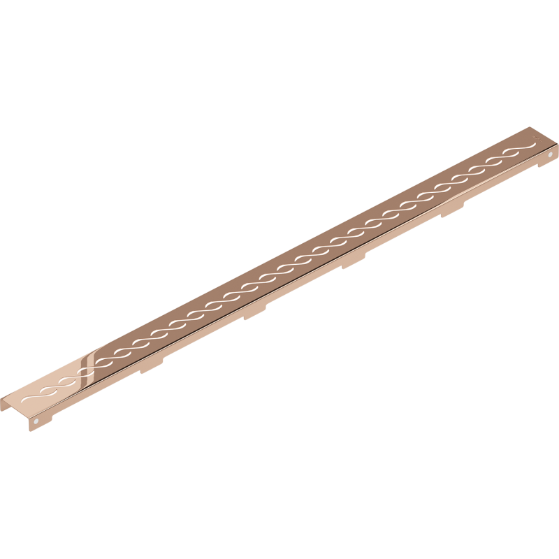 Mexen Flat M18 Cover for Linear Drain 90 cm, Rose Gold - 1623090