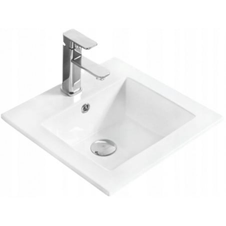 Mexen Stella countertop washbasin 41 x 41 cm, white - 25454100