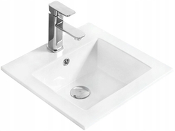 Mexen Stella undermount washbasin 41 x 41 cm, White - 25454100