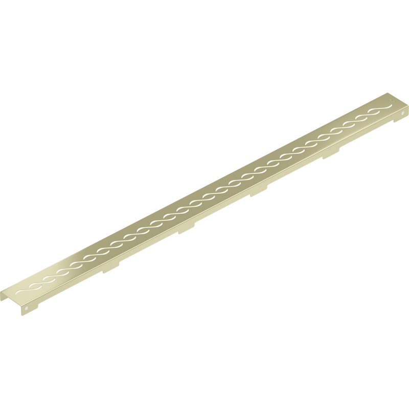 Mexen Flat M18 Mask for Linear Drain 80 cm, Gold Brushed - 1A23080