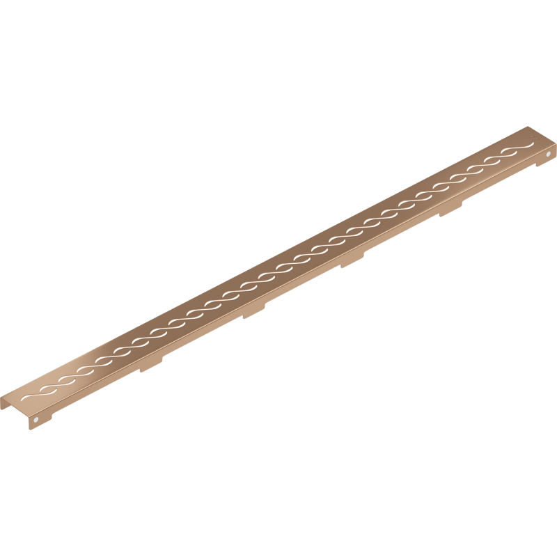 Mexen Flat M18 cover for linear drain 80 cm, brushed copper - 1C23080