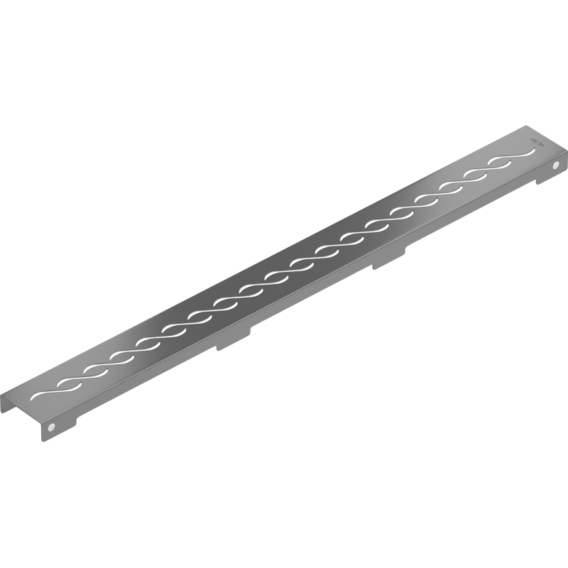 Mexen Flat M18 cover for linear drain 70 cm, brushed gun gray - 1E23070