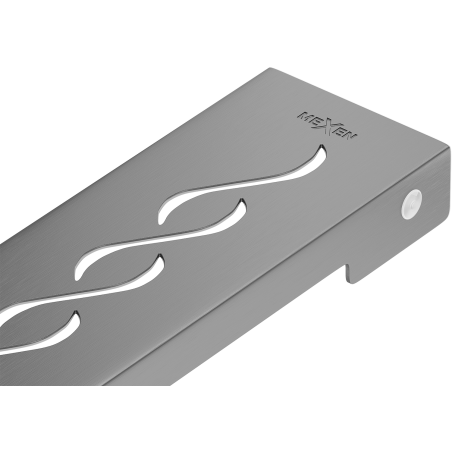 Mexen Flat M18 cover for linear drain 90 cm, brushed gun gray - 1E23090