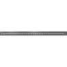 Mexen Flat M18 grating cover for linear drain 90 cm, brushed gun gray - 1E23090
