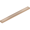 Mexen Flat M33 cover for linear drain 50 cm, brushed copper - 1C33050