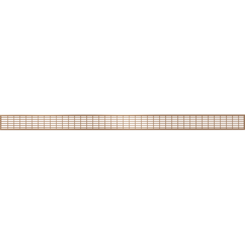 Mexen Flat M33 cover for linear drain 80 cm, brushed copper - 1C33080