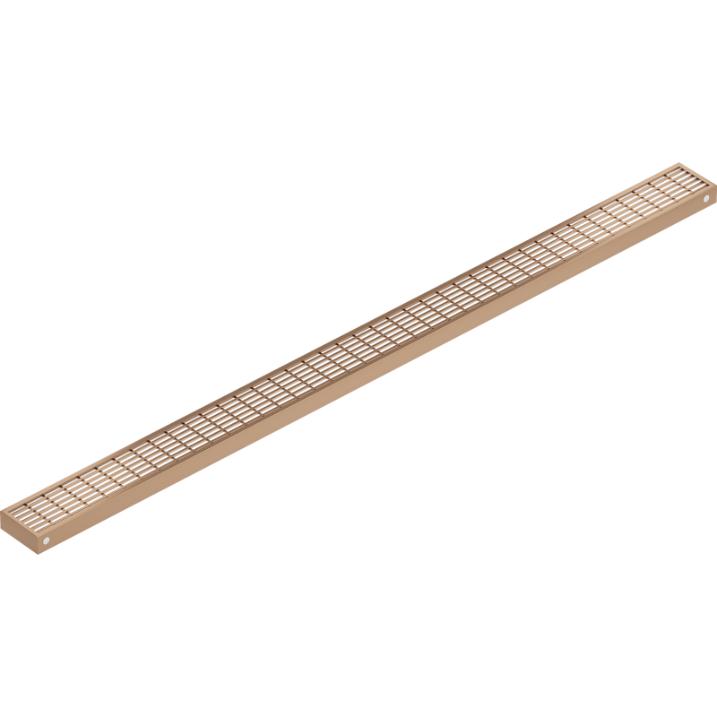 Mexen Flat M33 cover for linear drain 90 cm, brushed copper - 1C33090