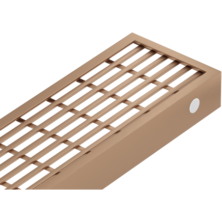 Mexen Flat M33 cover for linear drain 100 cm, brushed copper - 1C33100