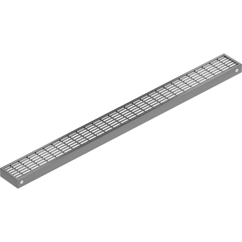 Mexen Flat M33 Cover for Linear Drain 50 cm, Gun Gray Brushed - 1E33050