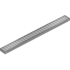 Mexen Flat M33 Cover for Linear Drain 50 cm, Gun Gray Brushed - 1E33050