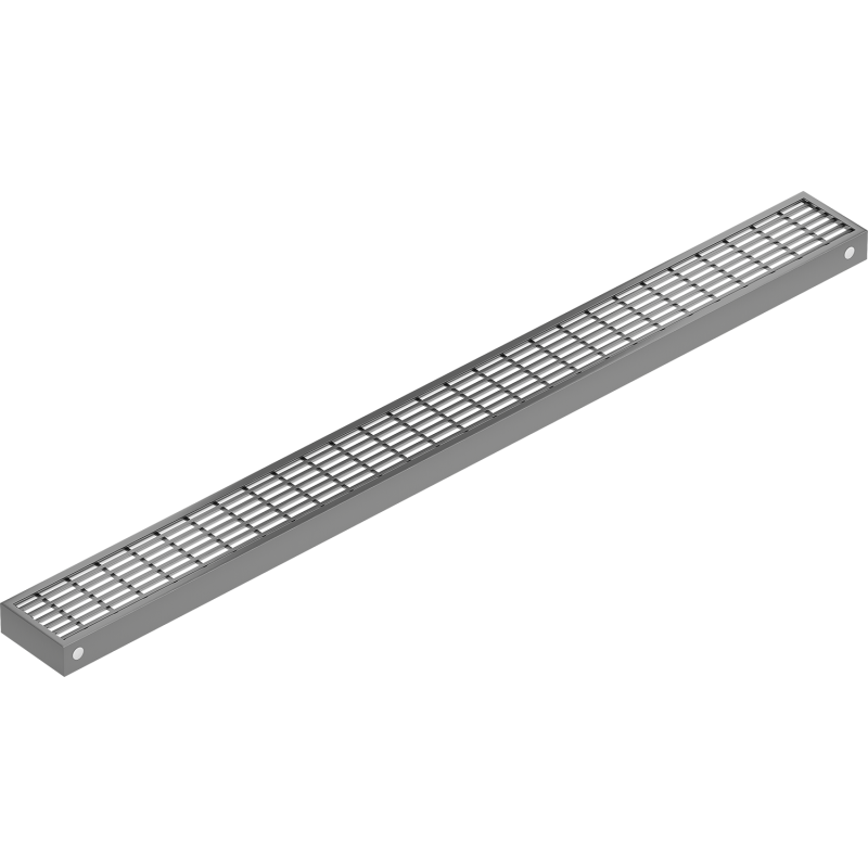 Mexen Flat M33 Cover for Linear Drain 70 cm, Brushed Gun Gray - 1E33070