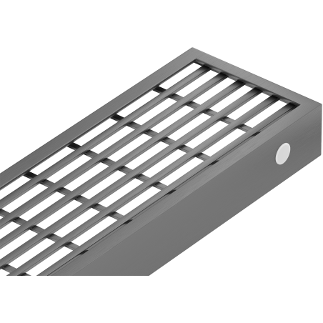 Mexen Flat M33 cover for linear drain 90 cm, gun gray brushed - 1E33090