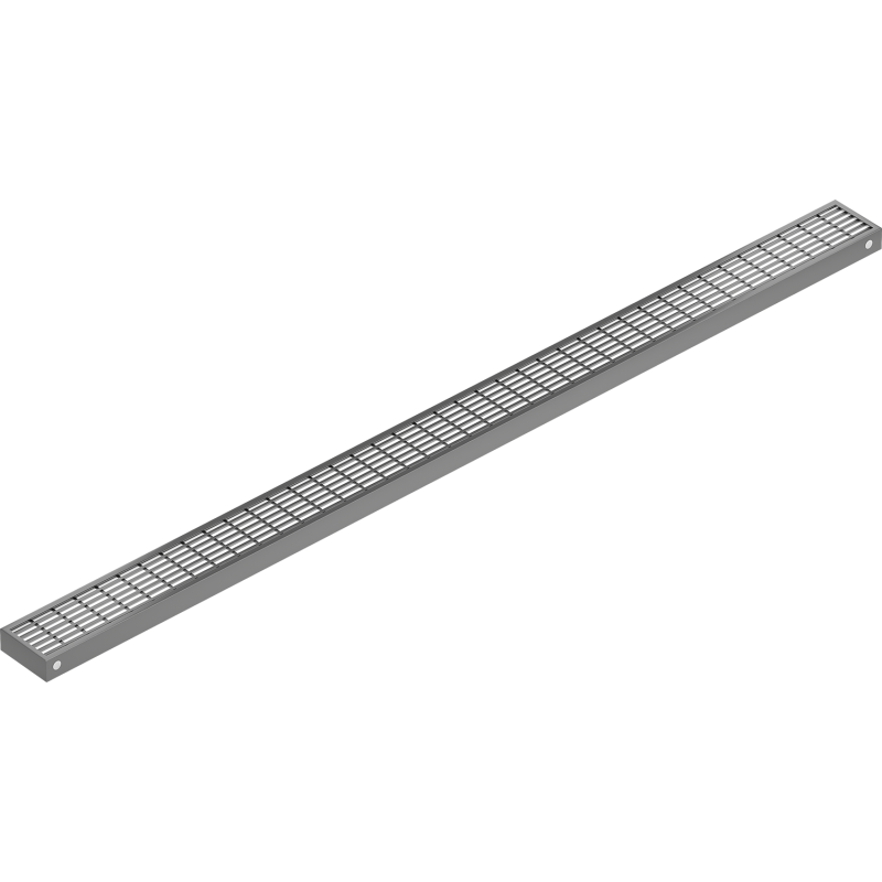 Mexen Flat M33 cover for linear drain 90 cm, gun gray brushed - 1E33090