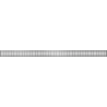Mexen Flat M33 Cover for Linear Drain 90 cm, Brushed Gun Gray - 1E33090
