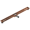 Mexen Flat body for linear drain 100 cm, rose gold - 1615100