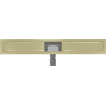 Mexen Flat linear drain body 70 cm, brushed gold - 1A15070