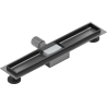Mexen Flat linear drain body 50 cm, gun gray brushed - 1E15050