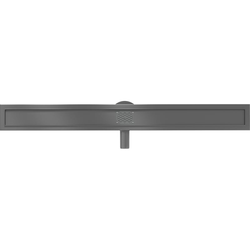 Mexen Flat 360° Rotary Linear Drain Body 80 cm, Brushed Gun Gray - 1E40080