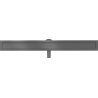 Mexen Flat 360° linear drain body rotating 100 cm, gun gray brushed - 1E40100