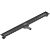 Mexen Flat 360° linear drain body rotating 100 cm, gun gray brushed - 1E40100