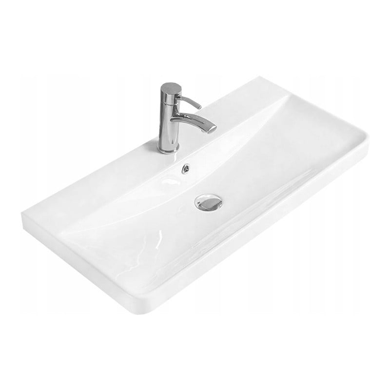 Mexen Dagna countertop basin 81 x 39 cm, white - 21998000