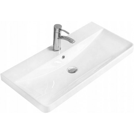 Mexen Dagna built-in countertop washbasin 81 x 39 cm, white - 21998000